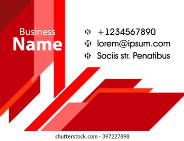 Red abstract template for card or banner. Metal Background with waves and reflections. Business background, silver, illustration. Illustration of abstract background with a metallic element