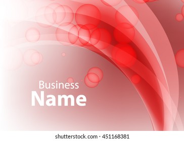 Red abstract template for card or banner. Metal Background with waves and reflections. Business background, silver, illustration. Illustration of abstract background with a metallic element