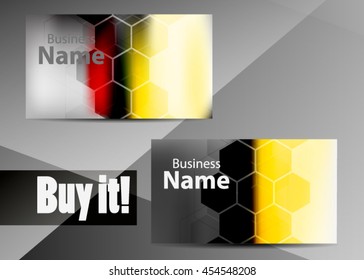 Red abstract template for card or banner. Metal Background with waves and reflections. Business background, silver, illustration. Illustration of abstract background with a metallic element