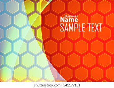 Red abstract template for card or banner. Metal Background with waves and reflections. Business background, silver, illustration. Illustration of abstract background with a metallic element