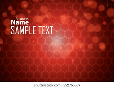 Red abstract template for card or banner. Metal Background with waves and reflections. Business background, silver, illustration. Illustration of abstract background with a metallic element