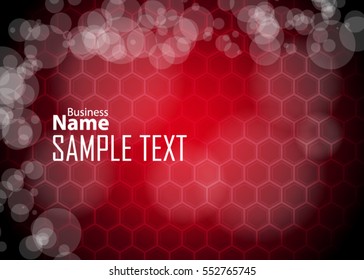 Red abstract template for card or banner. Metal Background with waves and reflections. Business background, silver, illustration. Illustration of abstract background with a metallic element