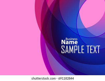 Red abstract template for card or banner. Metal Background with waves and reflections. Business background, silver, illustration. Illustration of abstract background with a metallic element