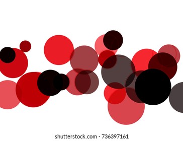 Red abstract template for card or banner. Metal Background with waves and reflections. Business background, silver, illustration. Illustration of abstract background with a metallic element