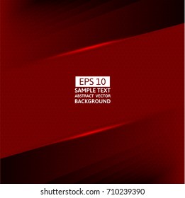 red abstract vector background with copy space
