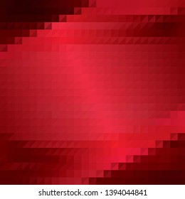 red abstract vector pattern. triangle design 