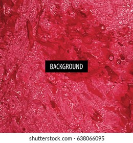 Red abstract watercolor background