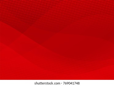 red abstract wave background