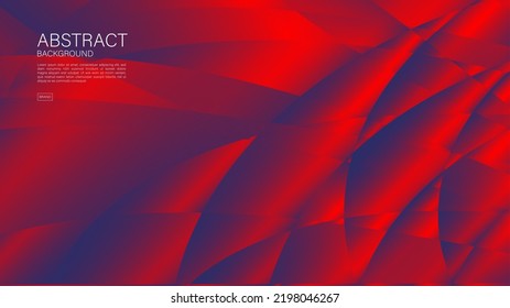 Red abstract wave background, wave vector, Geometric vector, Minimal Texture, web background, red cover background design, flyer template, banner, book cover, wall decoration wallpaper. vector eps10