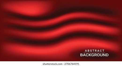 Fondo ondulado Abstractas rojo. Diseño de textura ondulada 3D