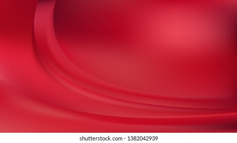 Red Abstract Wavy Background Graphic