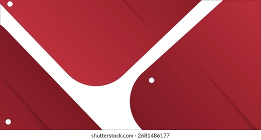 Fundo de apresentação ondulada abstrata vermelha. design para apresentação de negócios, banner, capa, web, folheto, cartão, cartaz, textura, slide, revista e powerpoint moderno
