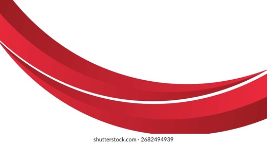 Fondo ondulado abstracto rojo de la presentación. Diseño de la Ilustración vectorial para la presentación del negocio, Anuncio, cubierta, Web, volante, tarjeta, cartel, juego, textura. Vector EPS10