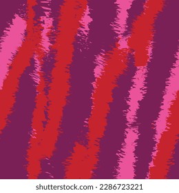 Red Abstract zebra textured pattern design for fashion textiles, graphic and backgrounds