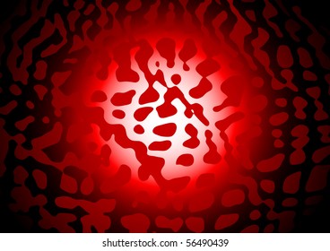Red abstraction
