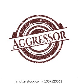 Red Aggressor rubber seal