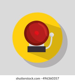 red alarm bell