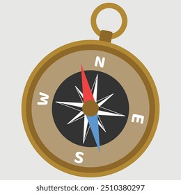 Icono rojo del Vector del despertador