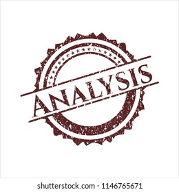 Red Analysis distressed rubber texture