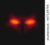red angry eyes