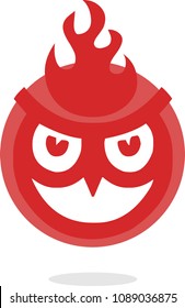 Red Angry Owl