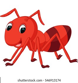red ant cartoon