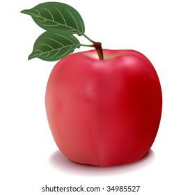 Red apple