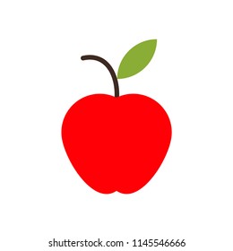 Red apple icon.