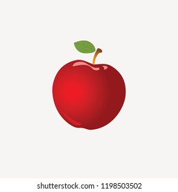 Red apple icon.