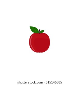 Red apple, apple icon