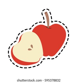 red apple icon image 