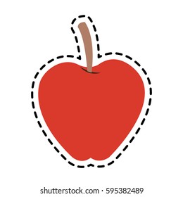 red apple icon image 