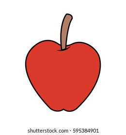red apple icon image 