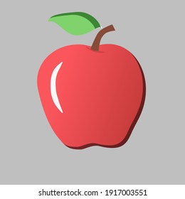 red apple icon symbol vector