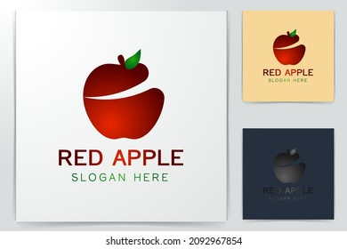 Red apple logo design inspiration