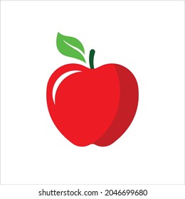 red Apple  logo icon illustration