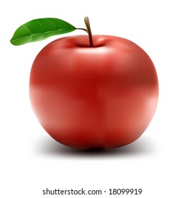 Red Apple Vector