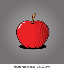 Red Apple Vector