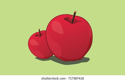 Red Apple Vector