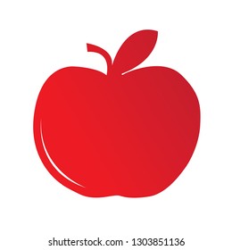 Red Apple Vector Icon