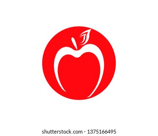 Red Apple vector illustration