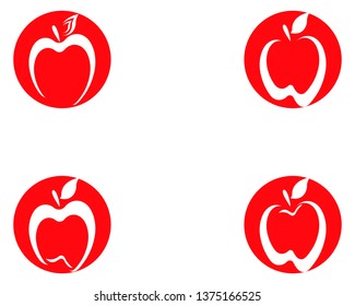 Red Apple vector illustration