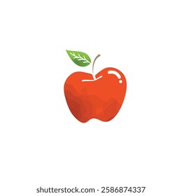 Red apple vector illustration design