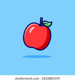 Red Apple vector and illustration for free download