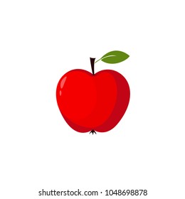 Red apple - vector illustration
Apple Icon in trendy flat style isolated on white background. Apple Icon page symbol for your web site design Apple Icon logo.