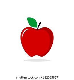 Red Apple vector logo template Illustration Design. Vector EPS 10.