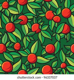 red apples pattern