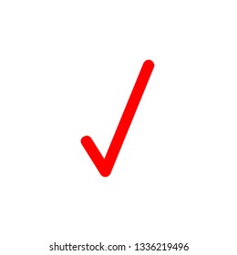 Red Approved Icon / Illustration