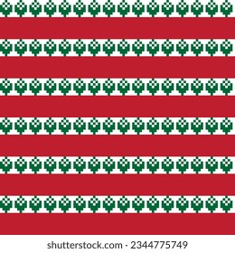 Red Argyle limpio isle diseño de patrones sin fisuras para ropa de cama, moda textil, gráficos