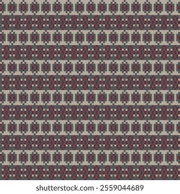 Red Argyle fair isle seamless pattern design for knitwear, fashion textile, graphics